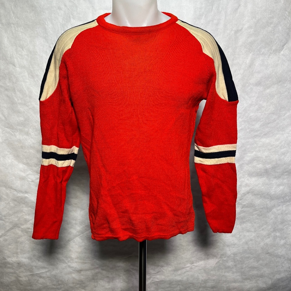 Vintage 100% Wool Lido of California Sweater Mens Small
